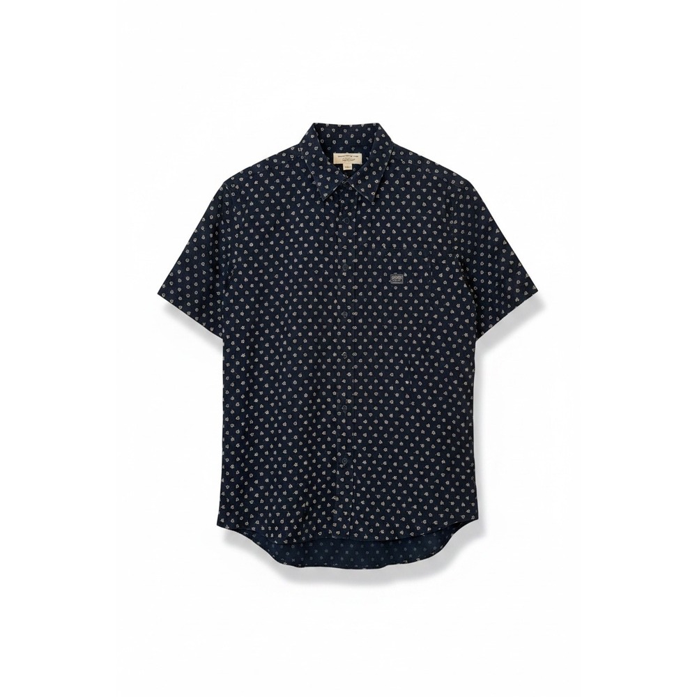 Vintage Denim & Supply Ralph Lauren | Button Down Shirt Medium Navy Floral Print